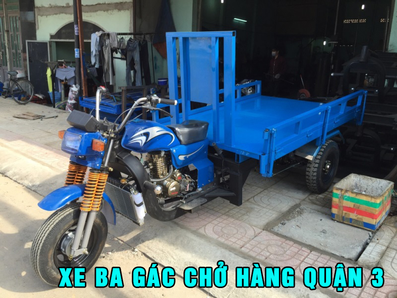 xe ba gác chở hàng quận 3